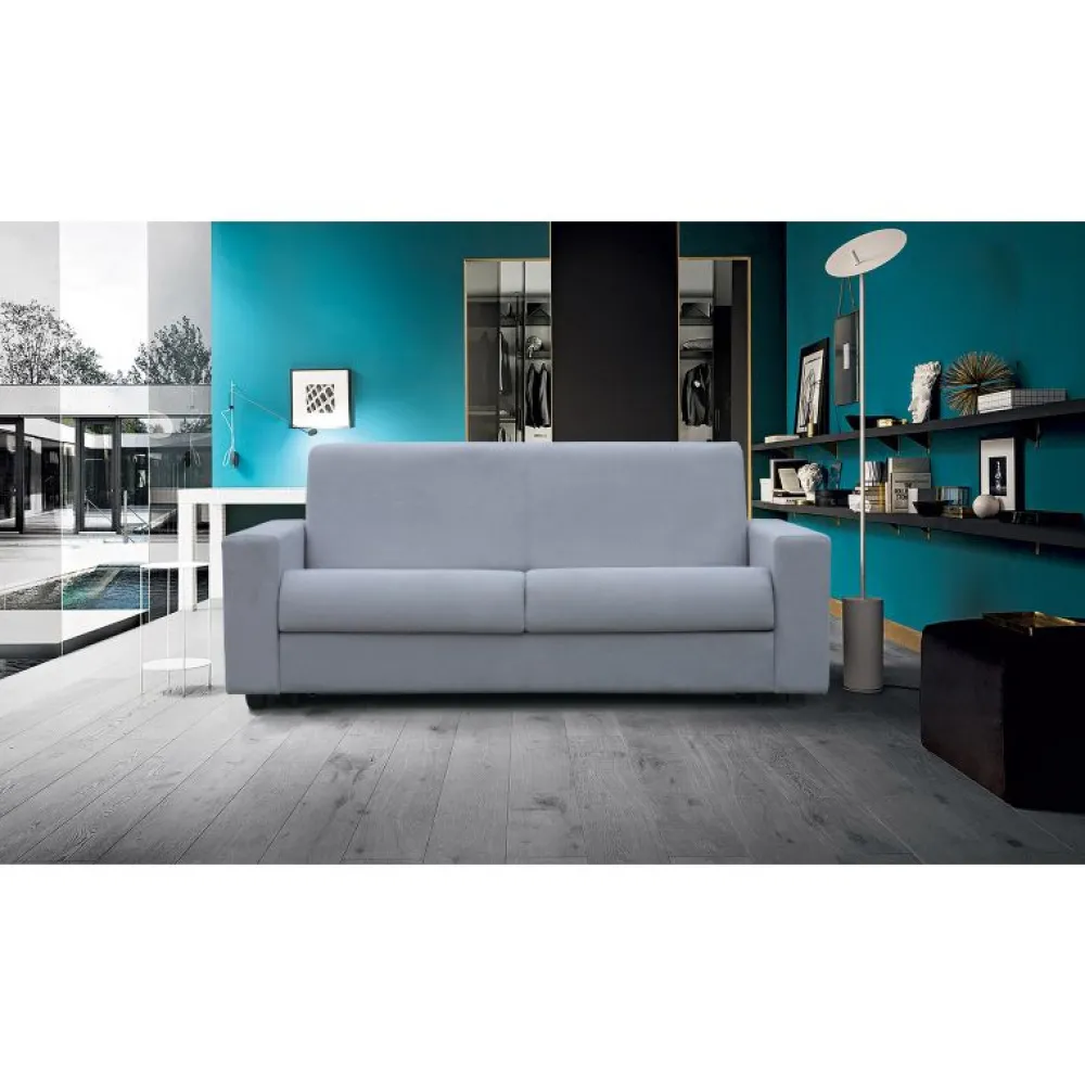 altoni__zetelbed_coco__st_0.webp Altoni - Zetelbed Coco - Stof - Grijs - 196x85x95cm | Belga Meubelen Discount