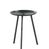 Bijzettafel Zanta - Metaal - Zwart - 38x45x38cm | Belga Meubelen Clearance