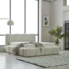2BM - Boxspring Elenor - Boucle - Stof - 160x200cm | Belga Meubelen Hot