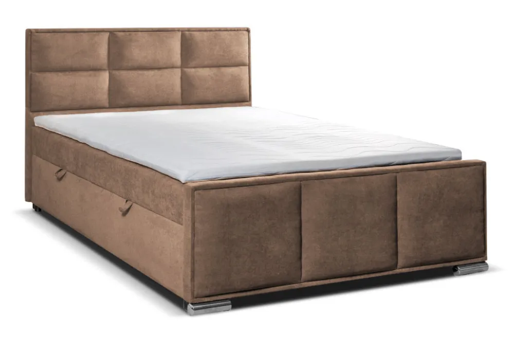 bm__boxspring_miranda__op_0.webp 2BM - Boxspring Miranda - Opbergruimte - Taupe - Fluweel - 160x114x200cm | Belga Meubelen Best