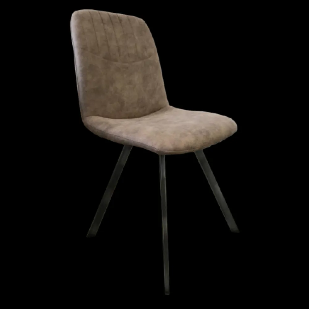 bm__eetkamerstoel_lode____0.webp 2BM - Eetkamerstoel Lode - Stof - Tabac - 46x88x42cm | Belga Meubelen Sale