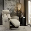 2BM - Elektrische Relax ROSA - Gebroken wit - 105x72x85cm | Belga Meubelen Online