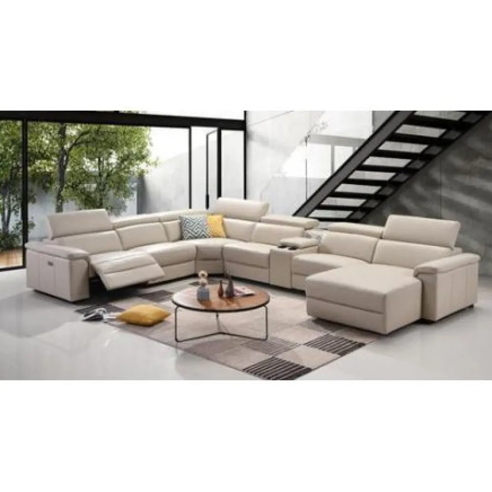 bm__hoeksalon_anna__recht_0.webp 2BM - Hoeksalon Anna - Rechts - Leder - Ivory kleur - 310x390x170cm | Belga Meubelen Discount
