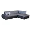 2BM - Hoeksalon Carobel - Rechts - Kunstleder/Stof - Grijs - 200x76x275cm | Belga Meubelen Sale