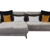 2BM - Hoeksalon Sisi - Stof - Grijs | Belga Meubelen Discount