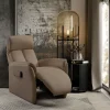 2BM - Relaxfauteuil Rosa - Leder - 2 motoren - 72x105x85cm | Belga Meubelen Outlet