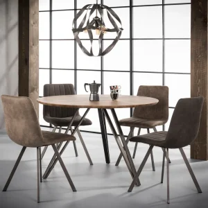 2BM - Ronde Tafel Knokke - 120cm xh75cm | Belga Meubelen New