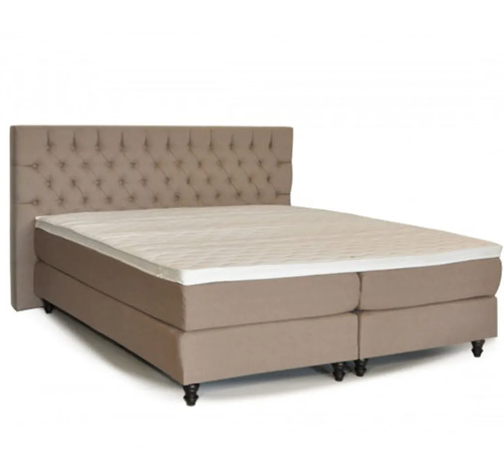 boxspring_gent__stof__tau_0.webp Boxspring Gent - Stof - Taupe - 180x120x200cm | Belga Meubelen Outlet
