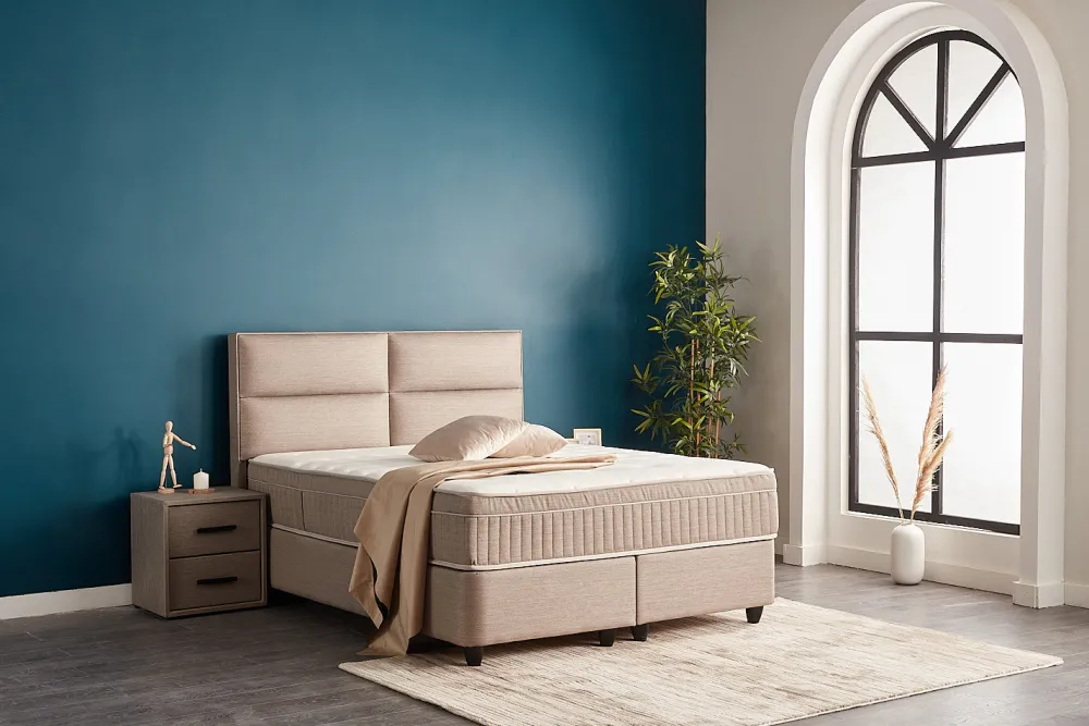 bsp__boxspring_ayrton__st_0.webp BSP - Boxspring Ayrton - Stof - Beige - 90x110x200cm | Belga Meubelen Hot