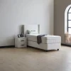 BSP - Boxspring Diamond - Stof - Beige - 90x110x200cm | Belga Meubelen Sale