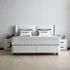 BSP - Boxspring Diamond - Stof - Beige - 140x110x200cm | Belga Meubelen Discount