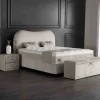 BSP - Boxspring Emily- Stof - Beige - 180x95x200cm | Belga Meubelen Clearance