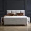 BSP - Boxspring Hanna - Stof - Beige - 90x110x200cm | Belga Meubelen Hot