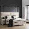 BSP - Boxspring Hills - Stof - Beige - 160x110x200cm | Belga Meubelen Best