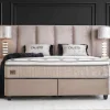 BSP - Boxspring Klara - Stof - Beige - 160x110x200cm | Belga Meubelen New