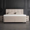BSP - Boxspring Lindo - Stof - Beige - 160x110x200cm | Belga Meubelen Clearance