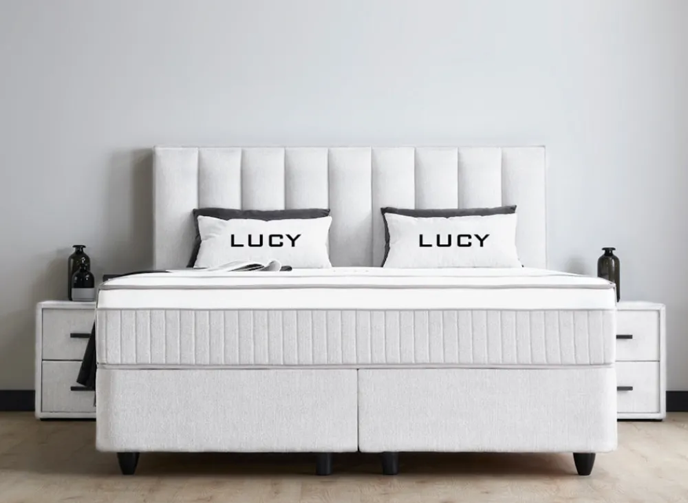 bsp__boxspring_lucy__stof_0-1.webp BSP - Boxspring Lucy - Stof - Beige - 140x110x200cm | Belga Meubelen Outlet