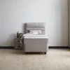BSP - Boxspring Maja - Stof - Taupe - 90x110x200cm | Belga Meubelen Fashion