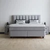 BSP - Boxspring Maya - Stof - Grijs - 140x110x200cm | Belga Meubelen Fashion