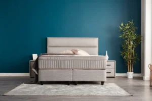BSP - Boxspring Sunny - Stof - Beige - 160x110x200cm | Belga Meubelen Clearance