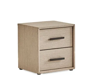 BSP - Nachtkastje Ayrton - Stof Beige - 49x53x42cm | Belga Meubelen Hot