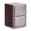 BSP - Nachtkastje Casper - Stof Beige - 50x55x50cm | Belga Meubelen Best