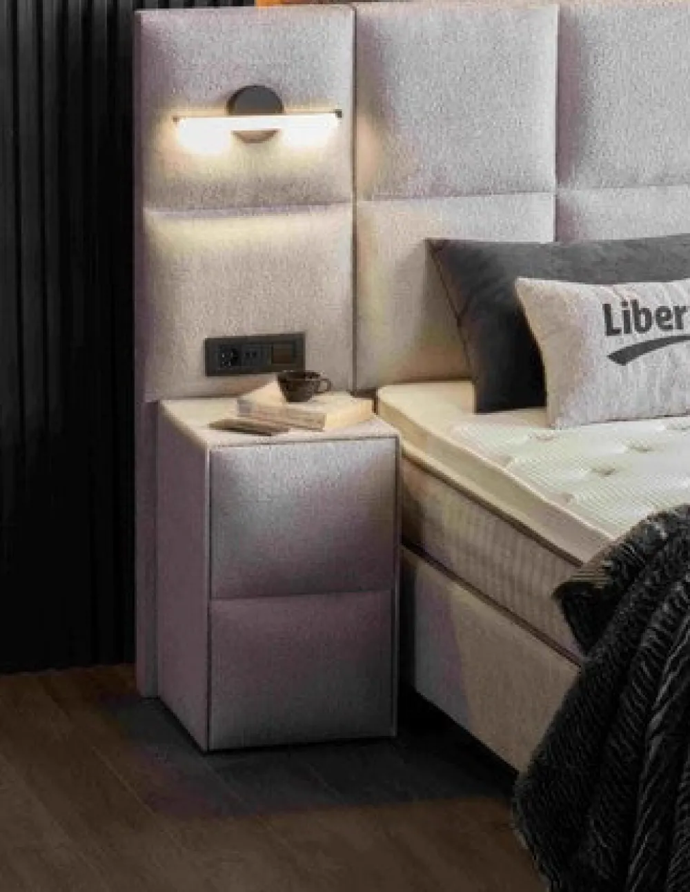 bsp__nachtkastje_free___s_0.webp BSP - Nachtkastje Free - Stof Beige - 50x55x50cm | Belga Meubelen Discount
