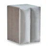BSP - Nachtkastje Movie - Stof Beige - 50x55x50cm | Belga Meubelen Clearance