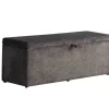 BSP - Opbergbank Alberto - Stof Grijs - 140x65x50cm | Belga Meubelen Best