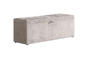 BSP - Opbergbank Emily - Stof Beige - 140x65x50cm | Belga Meubelen Discount
