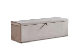 BSP - Opbergbank Italia - Stof Beige - 140x65x50cm | Belga Meubelen Hot