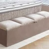 BSP - Opbergbank Klara - Stof Beige - 160x65x50cm | Belga Meubelen Discount