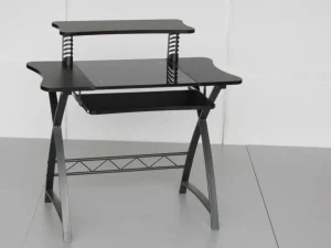 Bureau Dark - Zwart - 90x100x53cm | Belga Meubelen Online