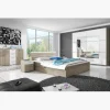 Commode BETA 2D4S - Remo Eik/Klooster Eik - 132x93x38cm | Belga Meubelen Online
