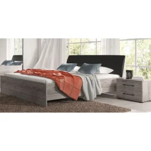 DUL - Tweepersoonsbed Dakar - Eik - 160x67x200cm | Belga Meubelen Outlet