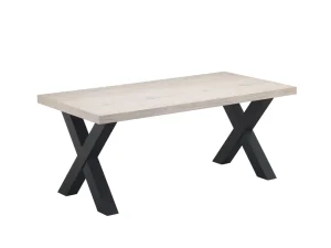 Eettafel Ontario - Natuurlijke eik - Twee afmetingen - 190/220x76x95cm | Belga Meubelen New