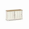 Evan - Dressoir Patio - DR3 - K468 - Lariks/Oude teak - 159x88x50cm | Belga Meubelen Fashion