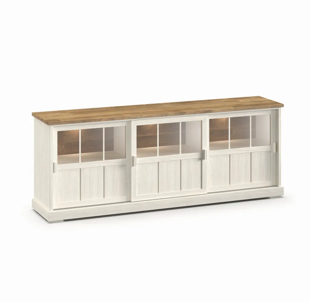 evan__dressoir_patio__drg_0-4.webp Evan - Dressoir Patio - DR1GL - K468 - Lariks/Oude teak - 233x88x50cm | Belga Meubelen Discount