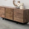 Evan - Dressoir Slato - DR4 - K670 - Oude teak - 163x81x50cm | Belga Meubelen Hot