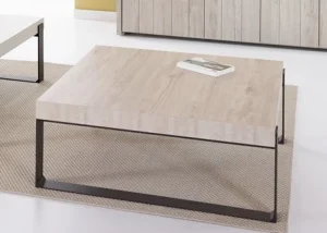 Evan - Salontafel Belluno, Etna, Lucca of Richard - HT2UML80-K028-K540 - Millenium eik licht grijs - 100x41x100cm | Belga Meubelen Best
