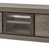 Evan - TV-Meubel Belluno - TV2 - K538 - Millenium eik donker bruin/Imitatie staal - 177x59x50cm | Belga Meubelen Sale