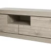 Evan - TV-Meubel Etna - TV1 - K542 - Millenium eik licht grijs/Marmer - 125x54x50cm | Belga Meubelen Fashion