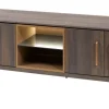 Evan - TV-Meubel Star - LB1 - K676 - Gouden eik/Goud - 245x63x50cm | Belga Meubelen Clearance