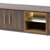 Evan - TV-Meubel Star - LB3 - K676 - Gouden eik/Goud - 184x63x50cm | Belga Meubelen New