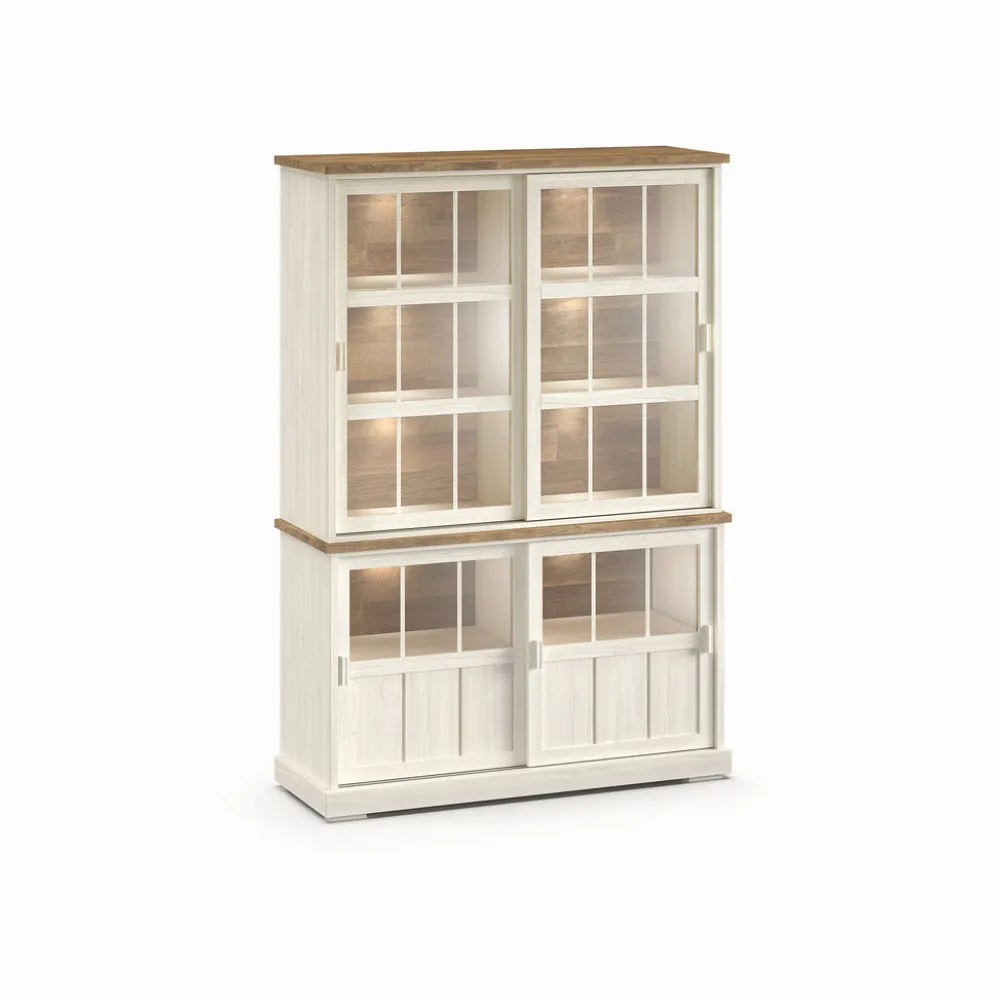 evan__wandkast_patio__drg_0-8.webp Evan - Wandkast Patio - DR4GL+WV9 - K468 - Lariks/Oude teak - 143x208x50cm | Belga Meubelen Best