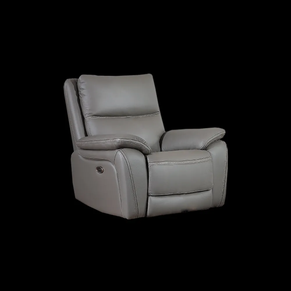 fauteuil_desenzano__leder_0.webp Fauteuil Desenzano - Leder - Grijs - 86x96x62cm | Belga Meubelen Hot