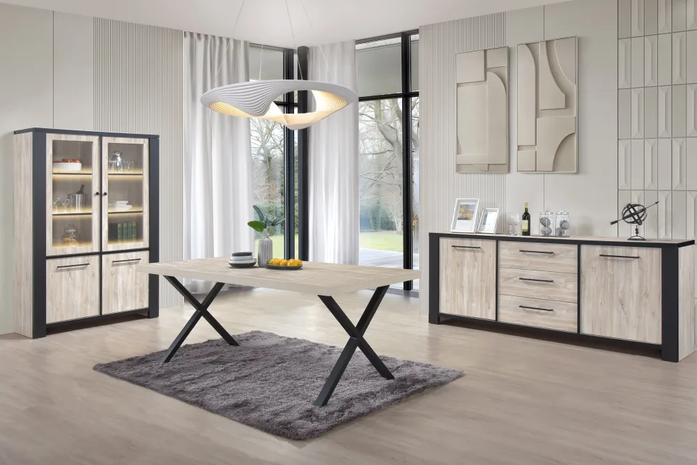 gbo___eettafel_thor__uits_0.webp GBO - Eettafel Thor - Uitschuifbaar - Beach oak - 180/230x100x95cm | Belga Meubelen Discount