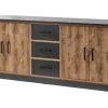GBO - Dressoir Owen - Tropix - 226x92x48cm | Belga Meubelen Online