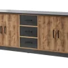 GBO - Dressoir Owen - Tropix - 185x92x48cm | Belga Meubelen Fashion