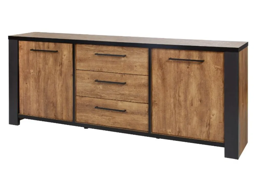 gbo__dressoir_samuel___de_0.webp GBO - Dressoir Samuel - Denver oak - 230x90x45cm | Belga Meubelen Fashion